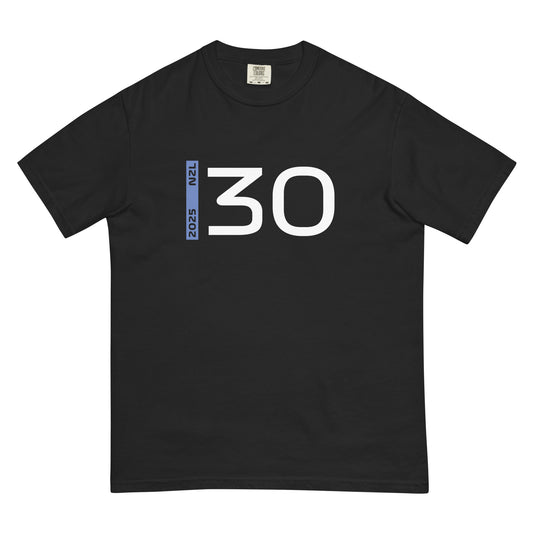 #30 F1 Driver Liam Lawson Unisex T-Shirt in Black