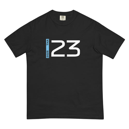 #23 F1 Driver Alex Albon Unisex T-Shirt in Black