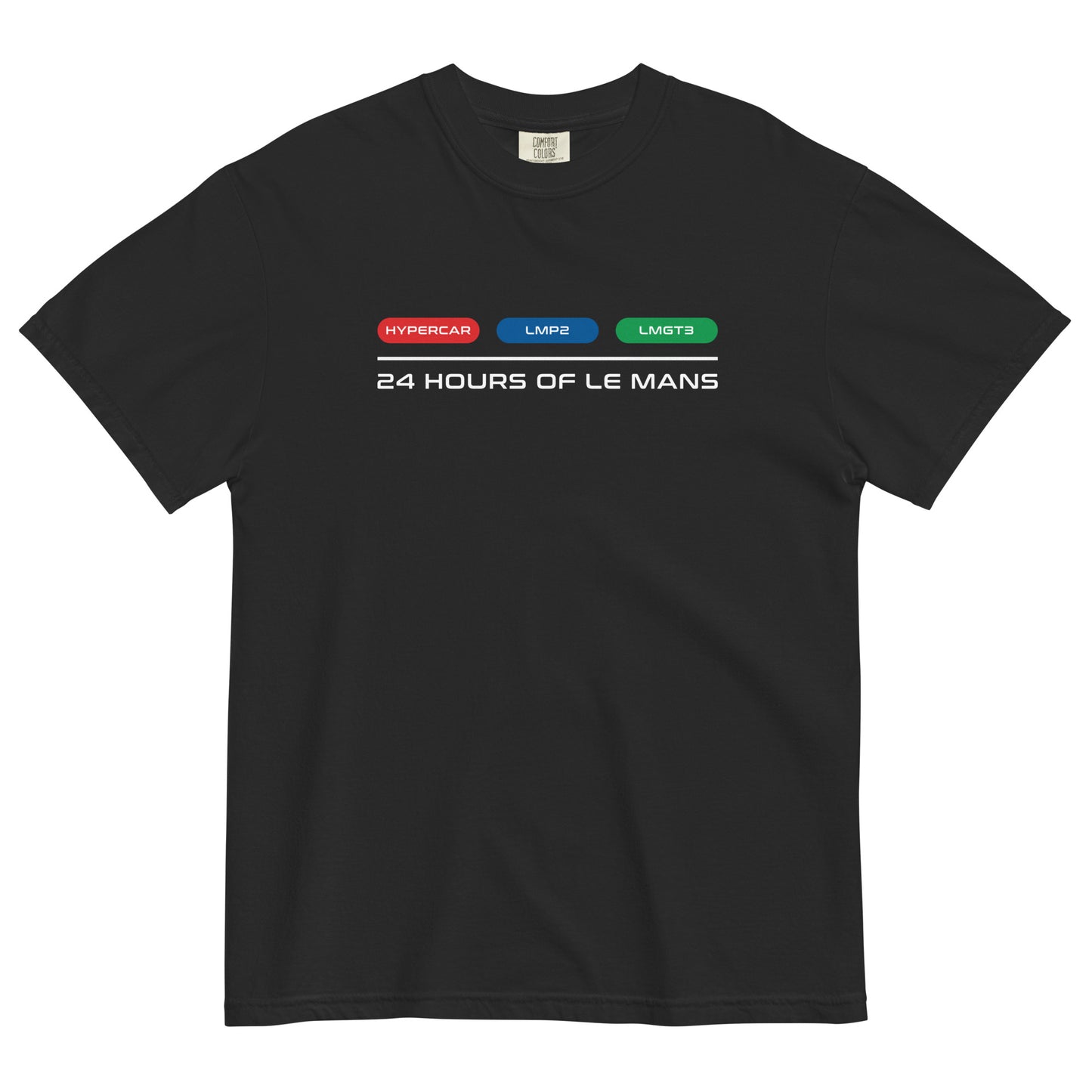 24 Hour Of Le Mans Unisex T-Shirt in Black