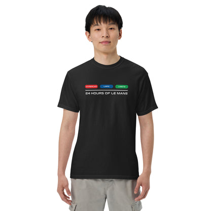 24 Hour Of Le Mans Unisex T-Shirt in Black