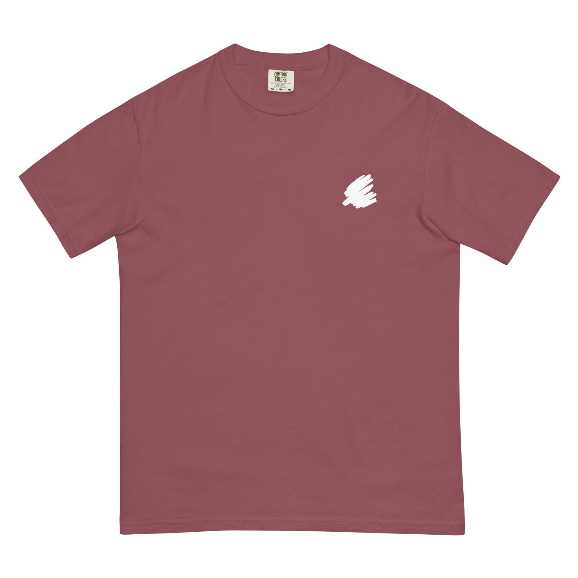 Goober & Doofus Logo Branded Unisex T-Shirt in Brick