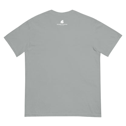 Two Secs Ted Spanned F1 Racing Unisex T-Shirt in Granite Gray