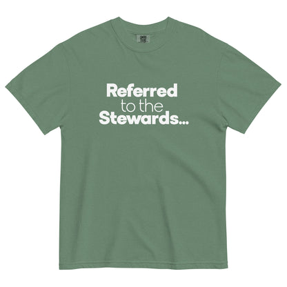 Referred to the Stewards Unisex T-Shirt in Light Green