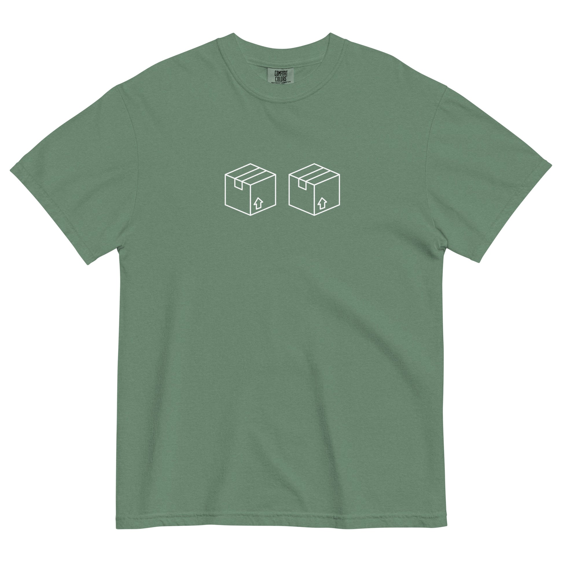 Box Box F1 Graphic Unisex T-Shirt in Light Green