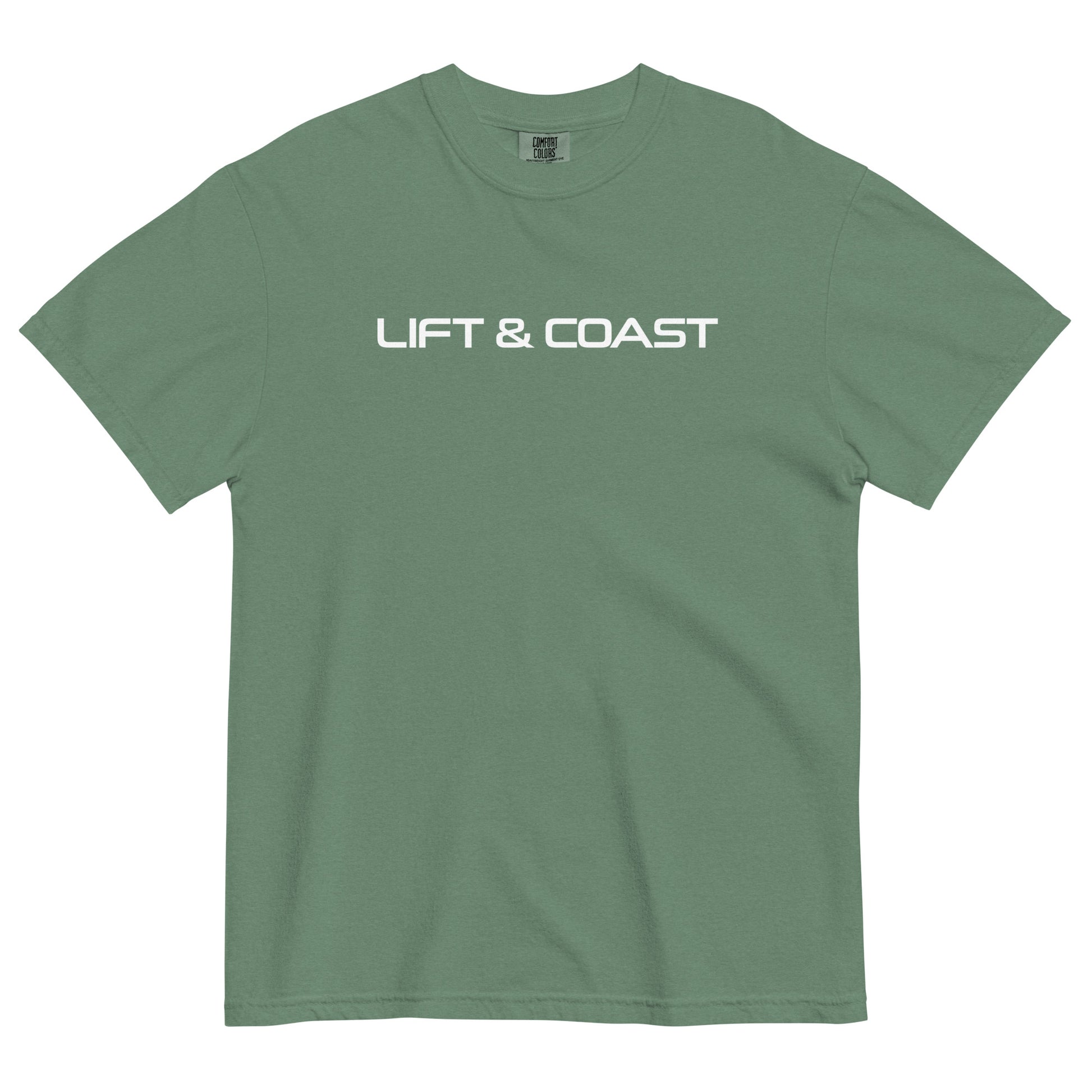 Lift and Coast F1 Racing Unisex T-Shirt in Light Green