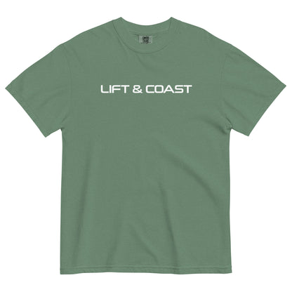 Lift and Coast F1 Racing Unisex T-Shirt in Light Green