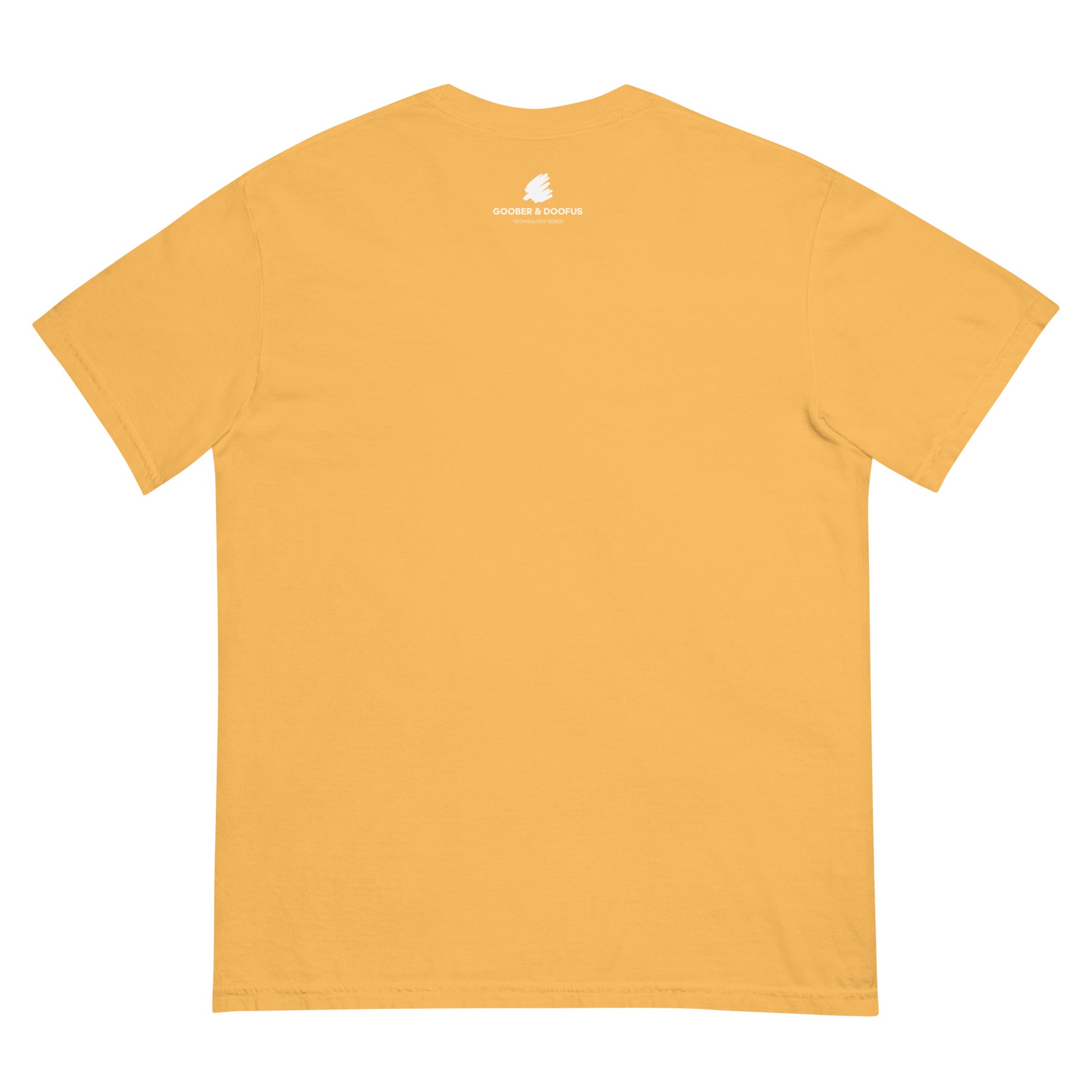 The First Rule of Programming Unisex T-Shirt in Mustard