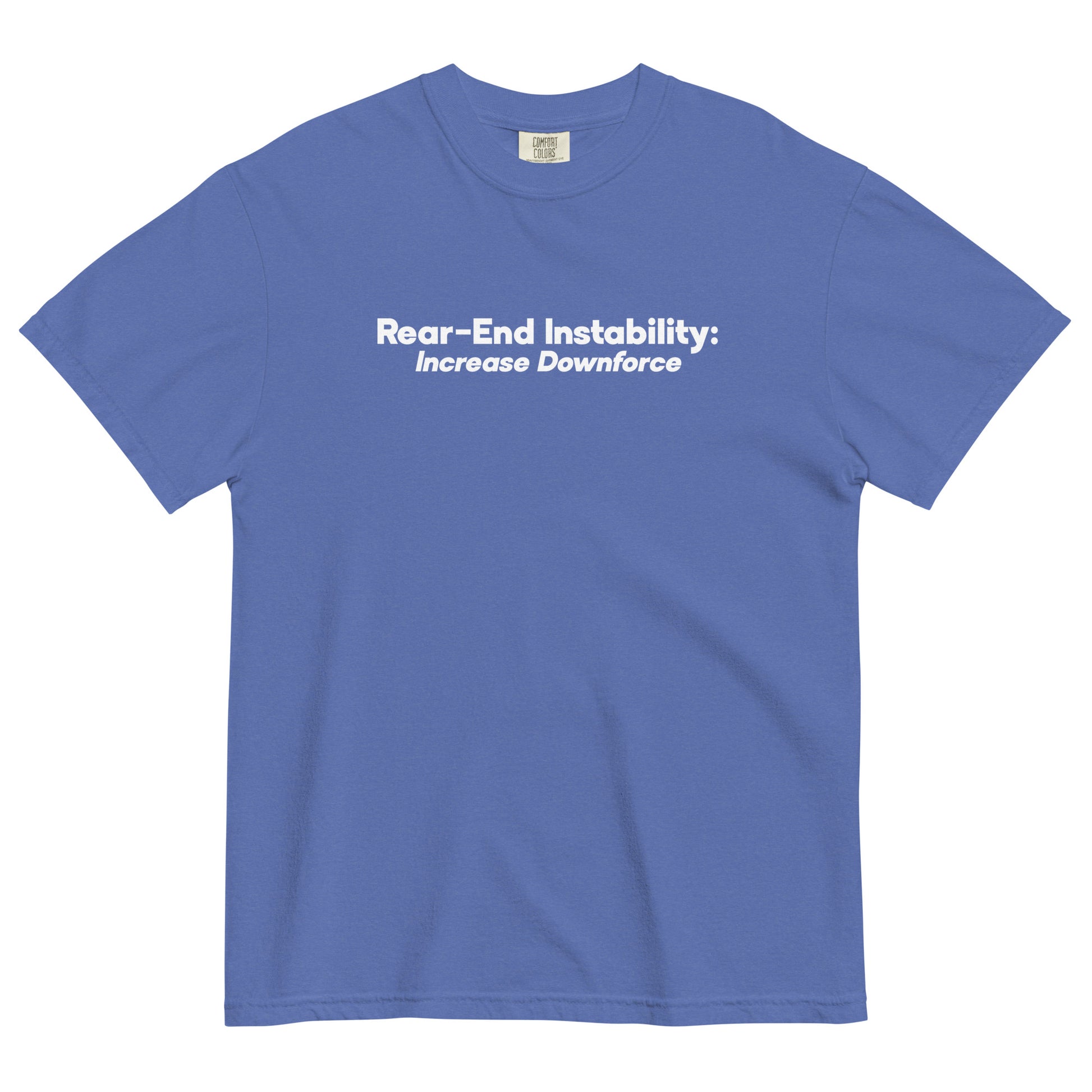 Read-End Instability Unisex T-Shirt in Mystic Blue