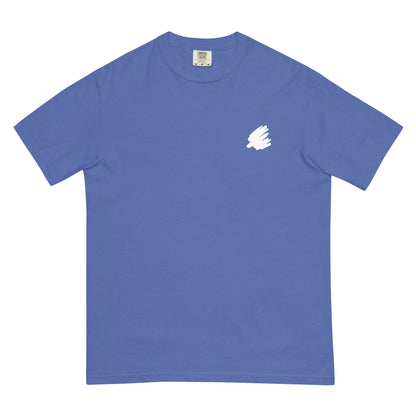 Goober & Doofus Logo Branded Unisex T-Shirt in Mystic Blue