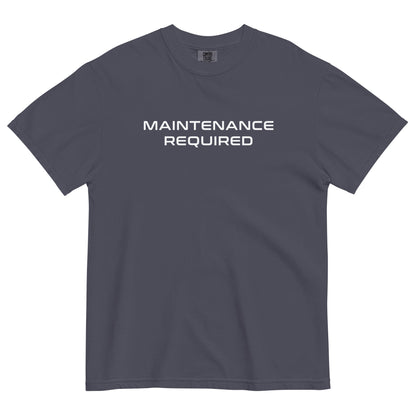 Maintenance Required F1 Racing Unisex T-Shirt in Navy