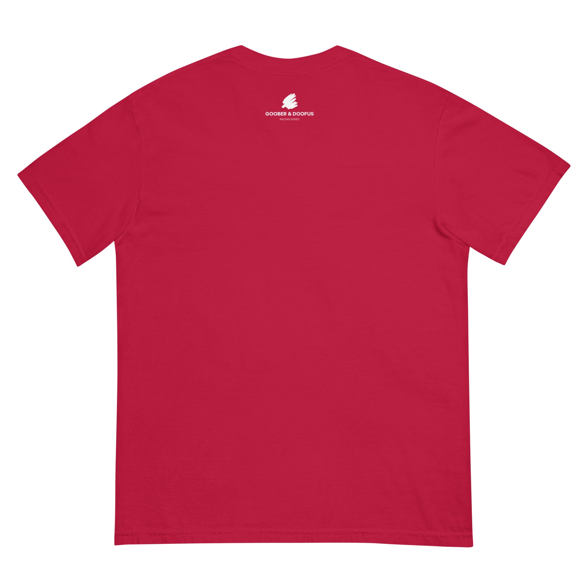 Two Secs Ted Spanned F1 Racing Unisex T-Shirt in Red
