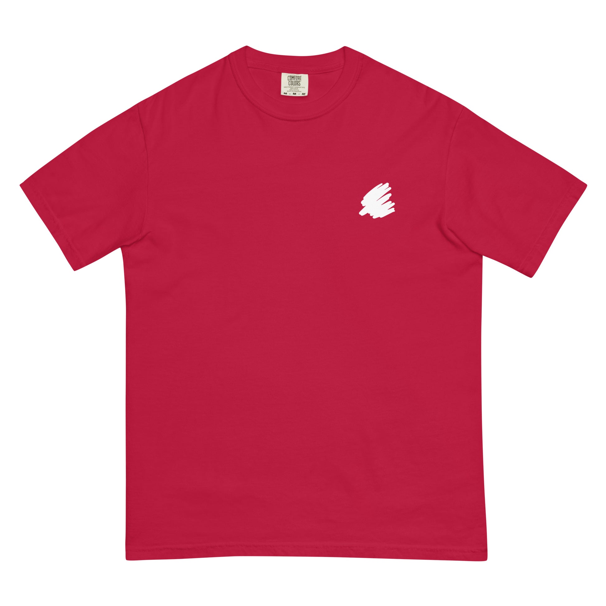 Goober & Doofus Logo Branded Unisex T-Shirt in Red