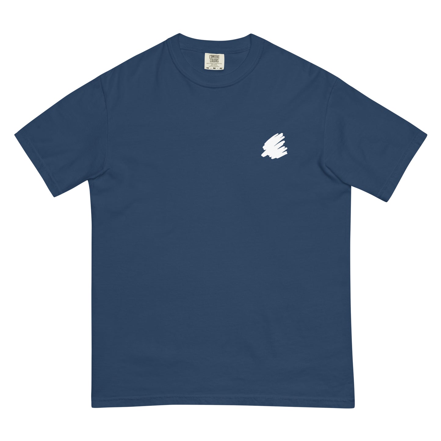 Goober & Doofus Logo Branded Unisex T-Shirt in True Navy