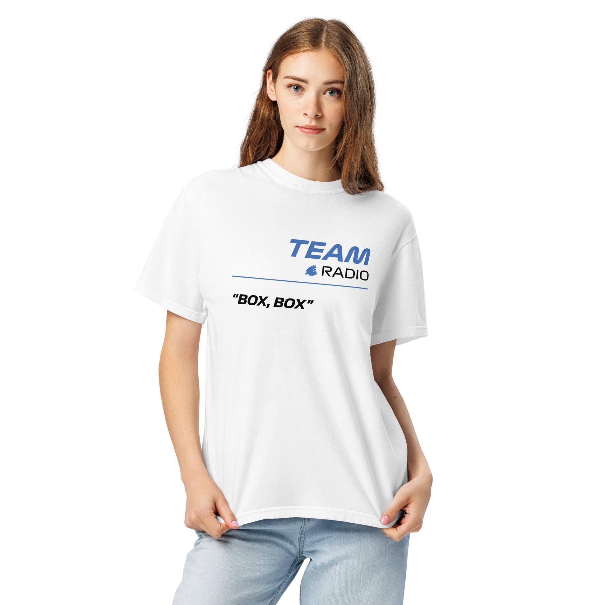 Red Bull F1 Team Radio Unisex T-Shirt in White