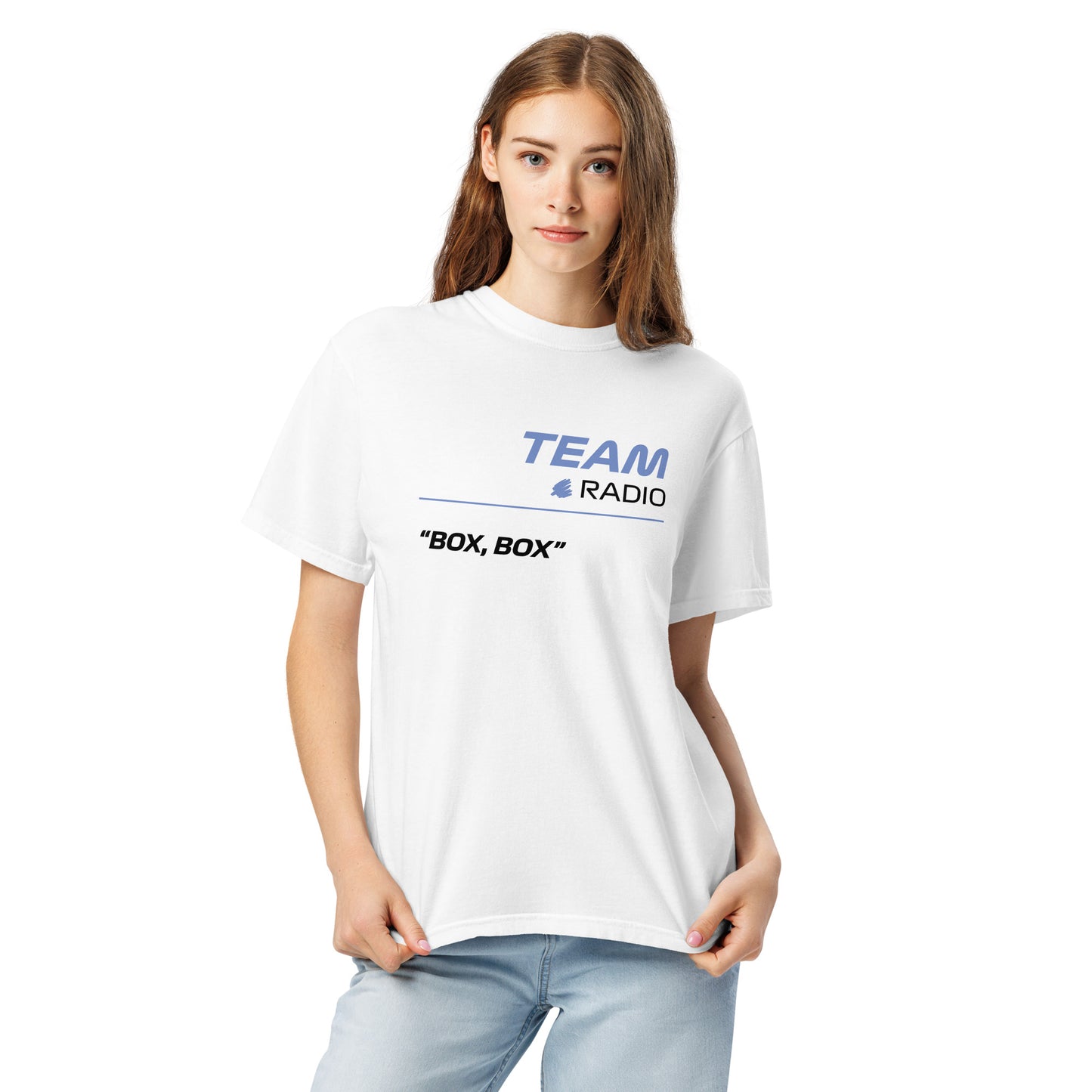 Racing Bulls F1 Team Radio Unisex T-Shirt in White