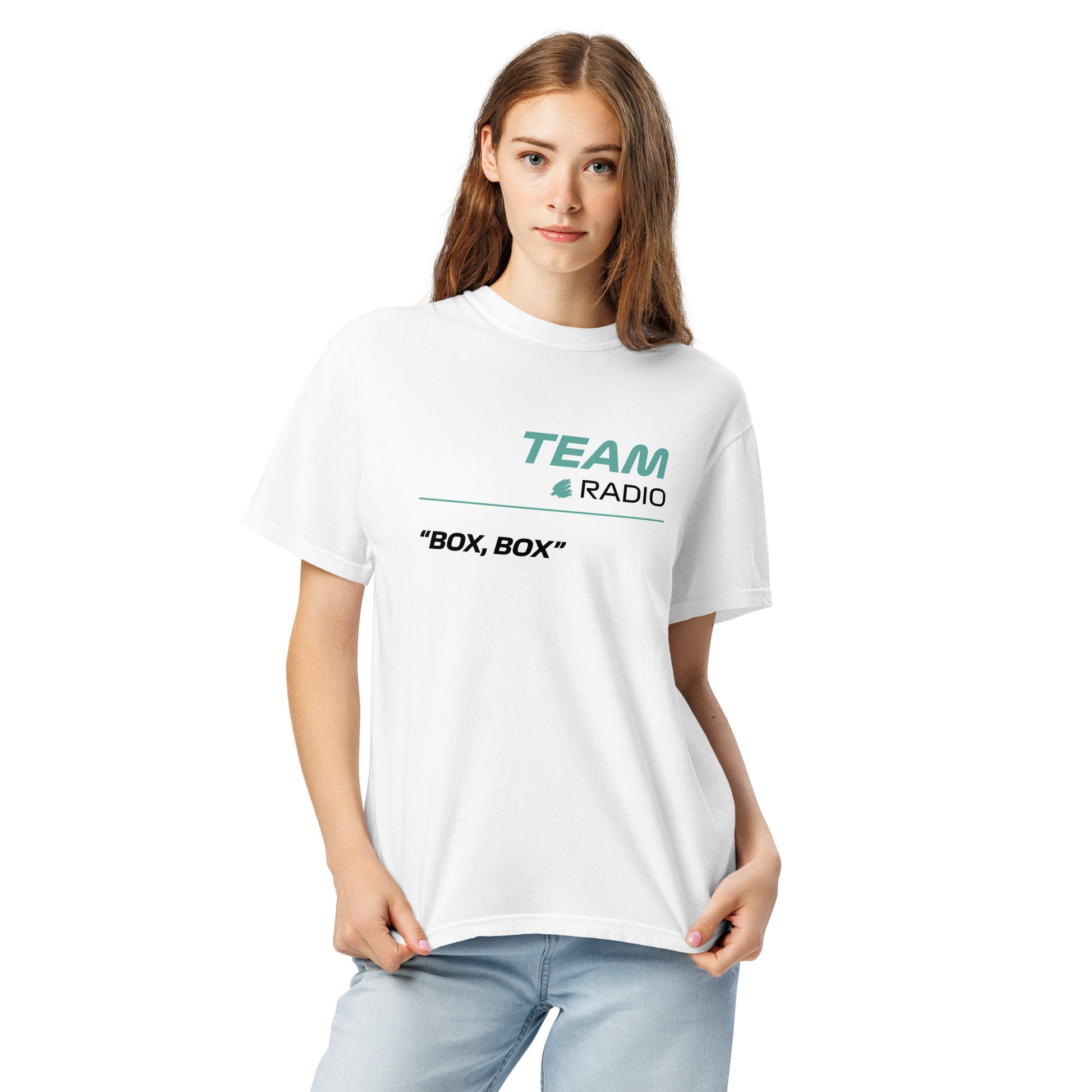 Mercedes F1 Team Radio Unisex T-Shirt in White