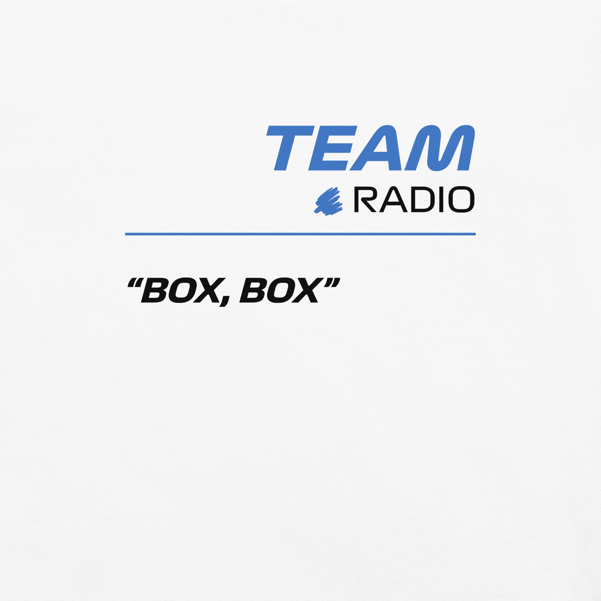 Red Bull F1 Team Radio Unisex T-Shirt in White