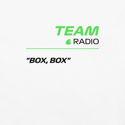 Kick Sauber F1 Team Radio Unisex T-Shirt in White