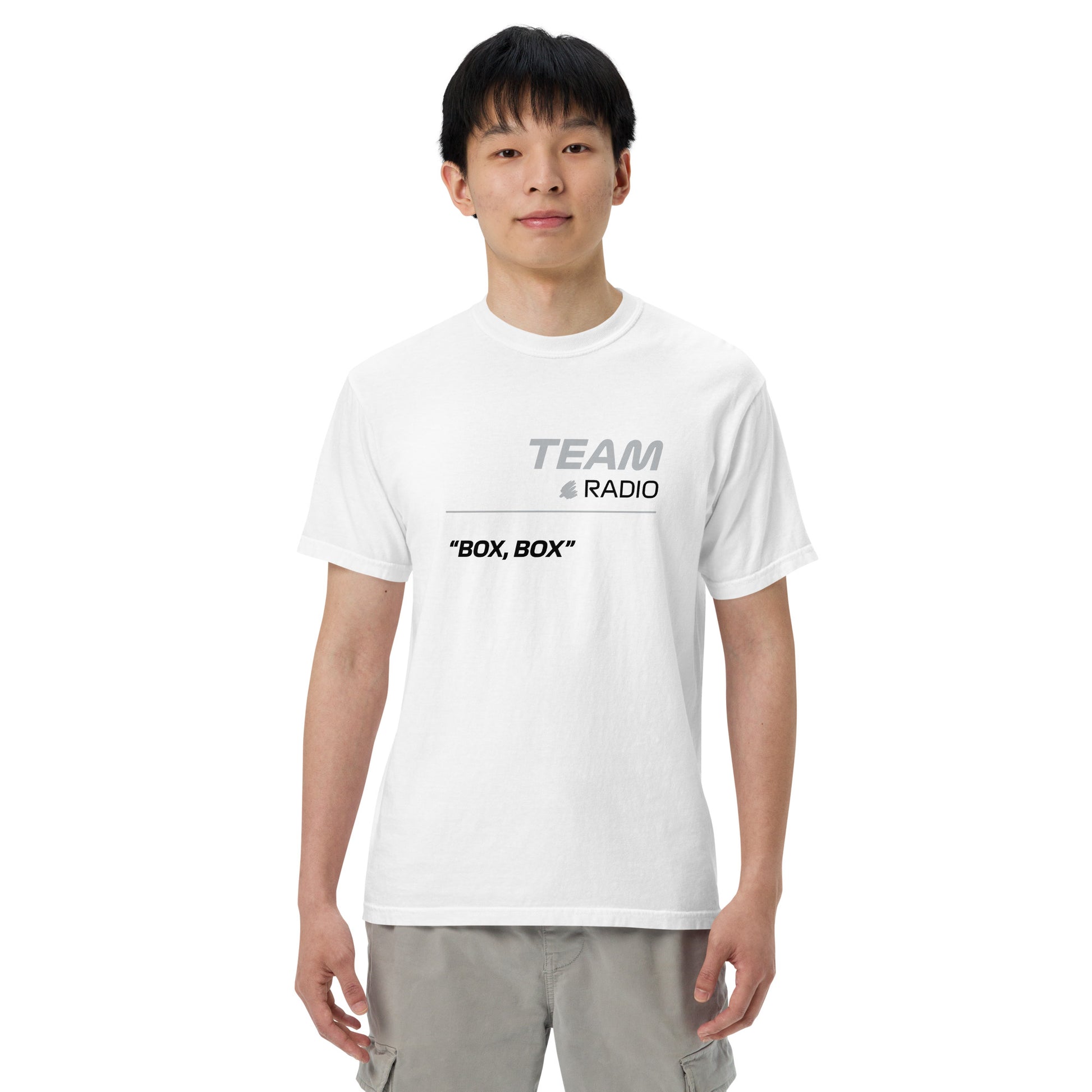 Haas F1 Team Radio Unisex T-Shirt in White