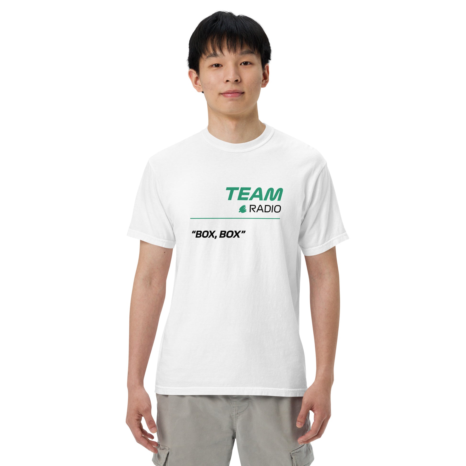 Aston Martin F1 Team Radio Unisex T-Shirt in White