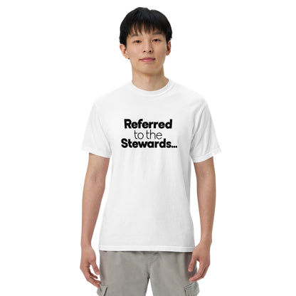 Referred to the Stewards Unisex T-Shirt in White