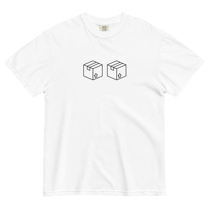 Box Box F1 Graphic Unisex T-Shirt in White