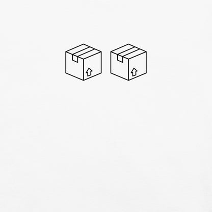 Box Box F1 Graphic Unisex T-Shirt in White