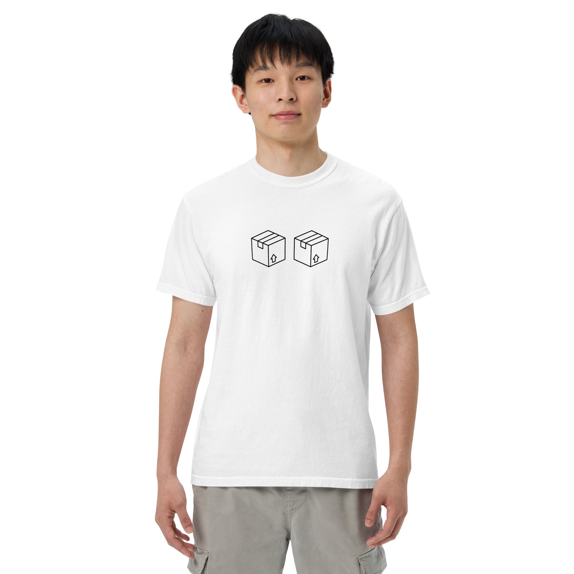 Box Box F1 Graphic Unisex T-Shirt in White