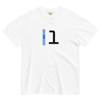 #1 F1 Driver Max Verstappen Unisex T-Shirt in White