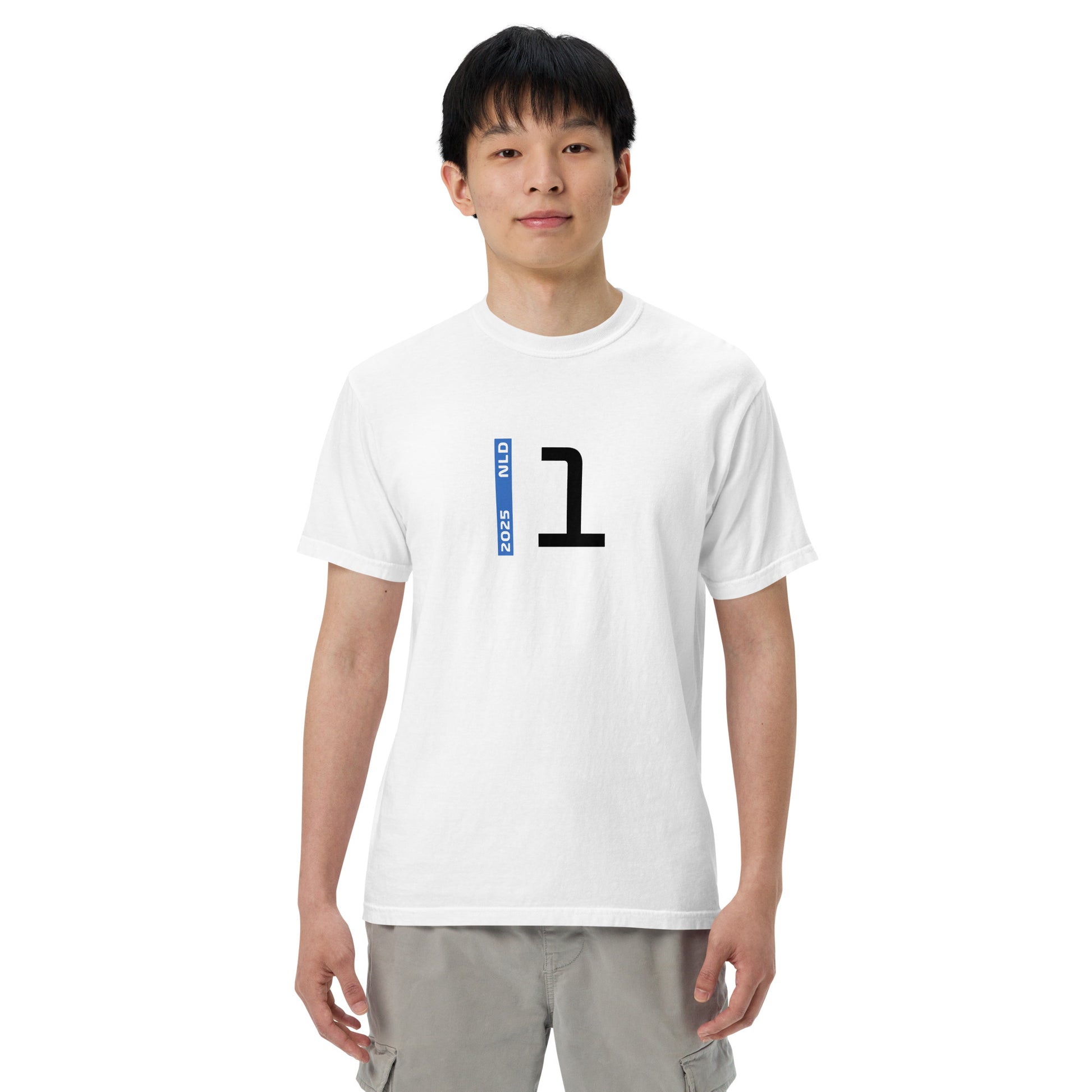 #1 F1 Driver Max Verstappen Unisex T-Shirt in White