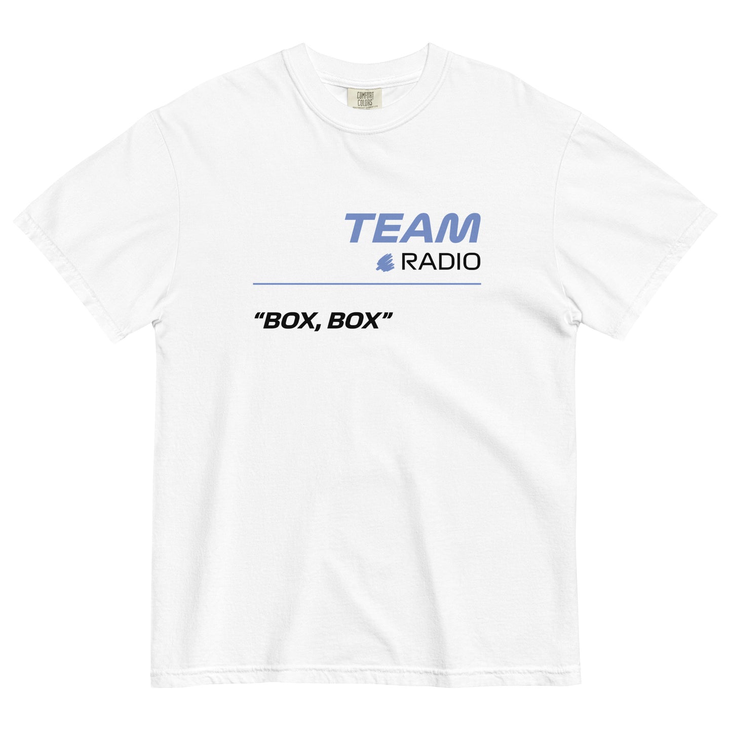 Racing Bulls F1 Team Radio Unisex T-Shirt in White