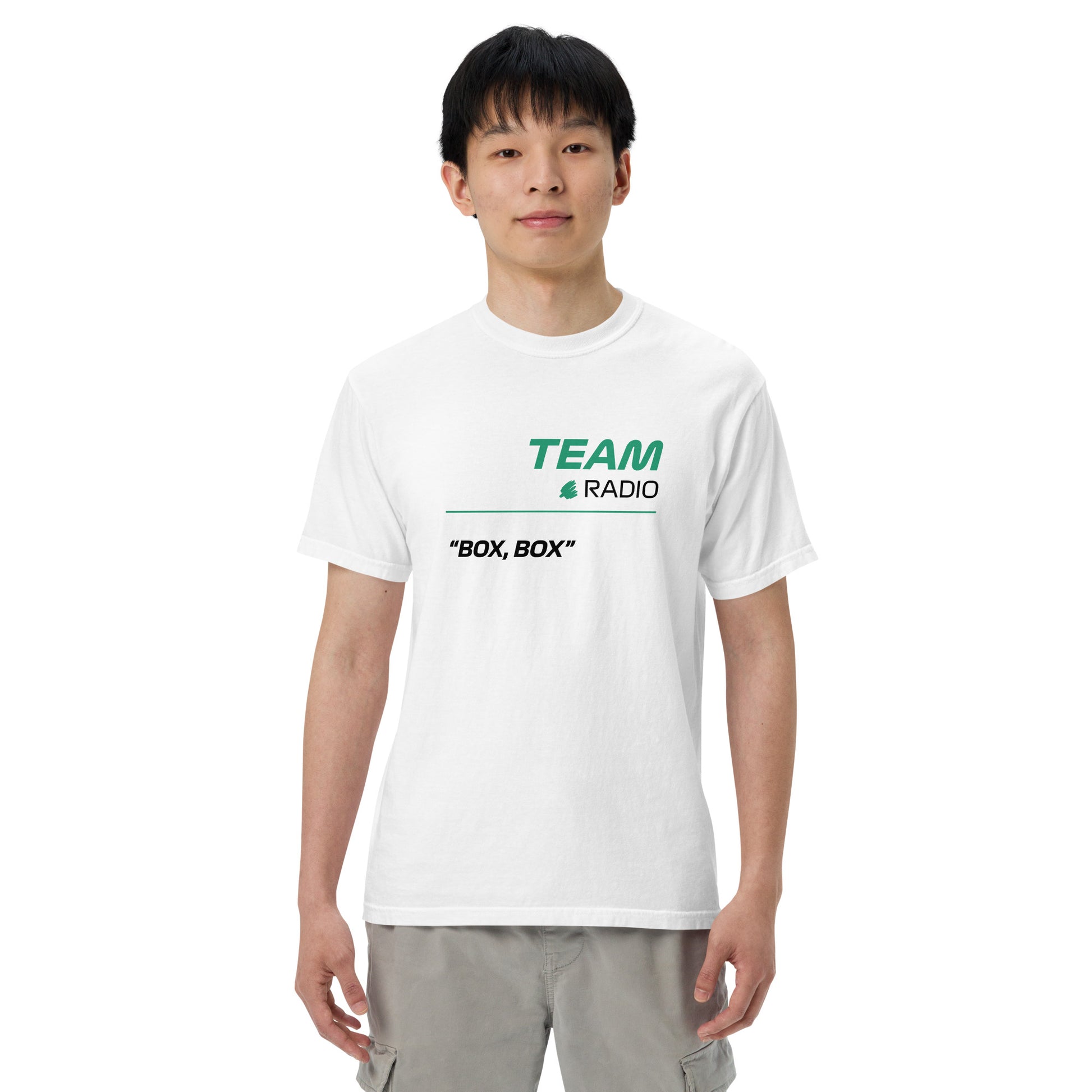 Aston Martin F1 Team Radio Unisex T-Shirt in White