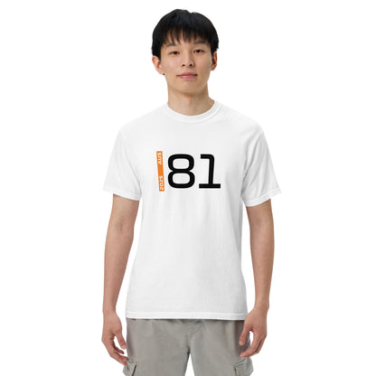 #81 F1 Driver Oscar Piastri Unisex T-Shirt in White