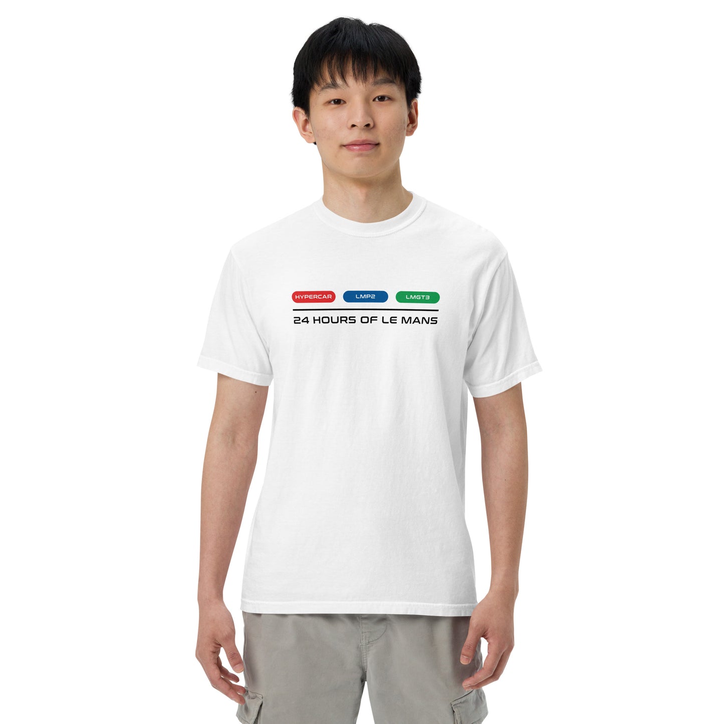 24 Hour Of Le Mans Unisex T-Shirt in White