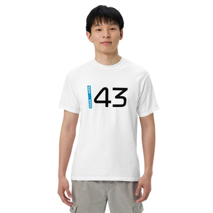 #43 F1 Driver Franco Colapinto Unisex T-Shirt in White