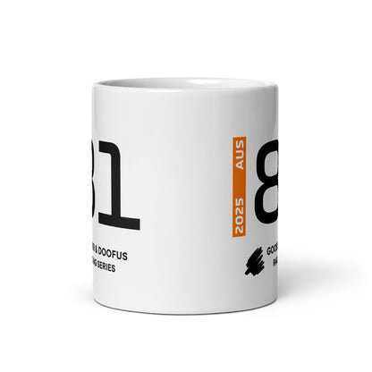 #81 F1 Driver Oscar Piastri Mug (11oz)