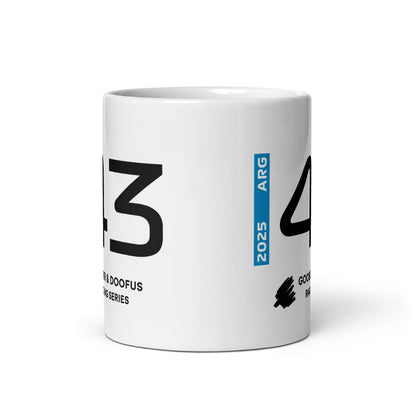 #43 F1 Driver Franco Colapinto Mug (11oz)