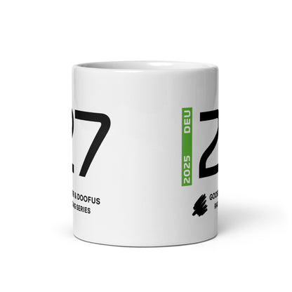 #27 F1 Driver Nico Hulkenberg Mug (11oz)
