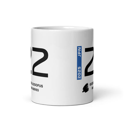 #22 F1 Driver Yuki Tsunoda Mug (11oz)