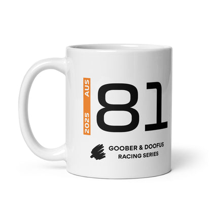 #81 F1 Driver Oscar Piastri Mug (11oz)