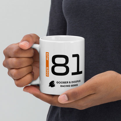 #81 F1 Driver Oscar Piastri Mug (11oz)