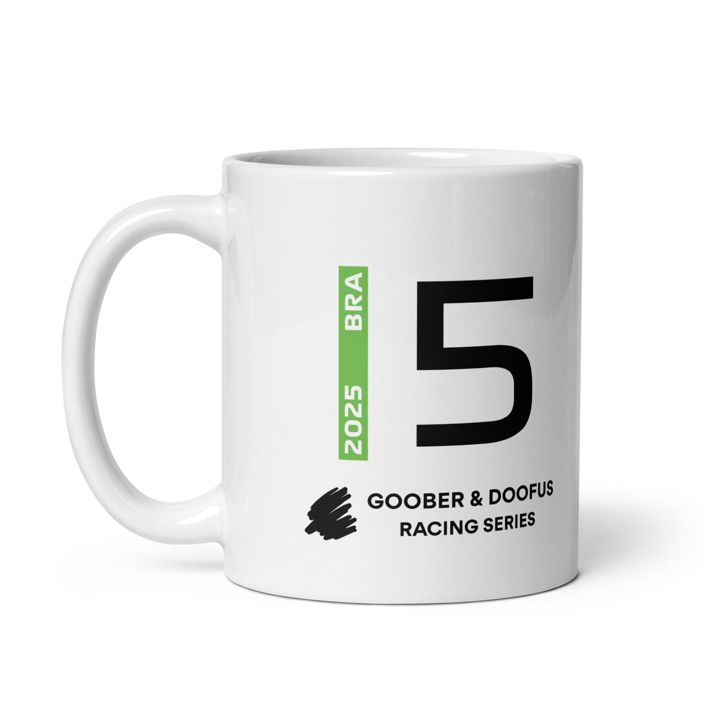 #5 F1 Driver Gabriel Bortoleto Mug (11oz)