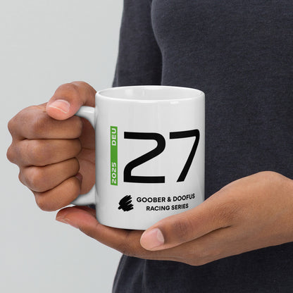 #27 F1 Driver Nico Hulkenberg Mug (11oz)