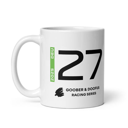 #27 F1 Driver Nico Hulkenberg Mug (11oz)