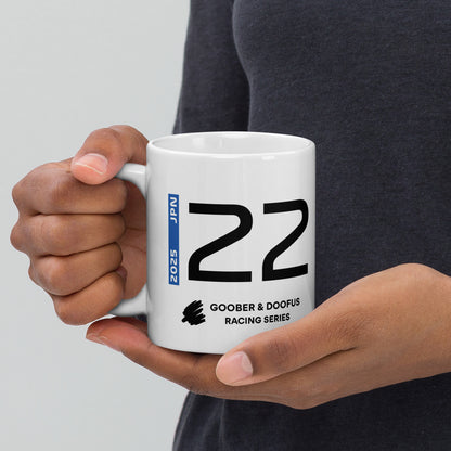 #22 F1 Driver Yuki Tsunoda Mug (11oz)