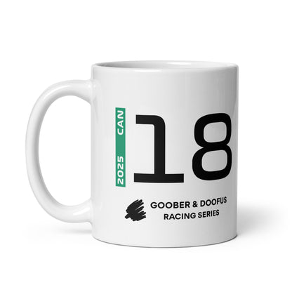 #18 F1 Driver Lance Stroll Mug (11oz)