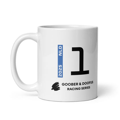 #1 F1 Driver Max Verstappen Mug (11oz)