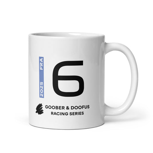 #6 F1 Driver Isack Hadjar Mug (11oz)