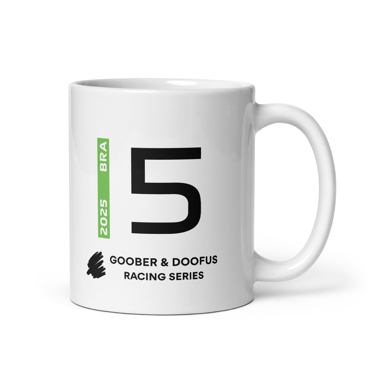 #5 F1 Driver Gabriel Bortoleto Mug (11oz)