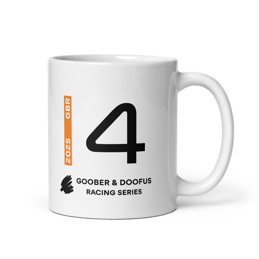 #4 F1 Driver Lando Norris Mug (11oz)